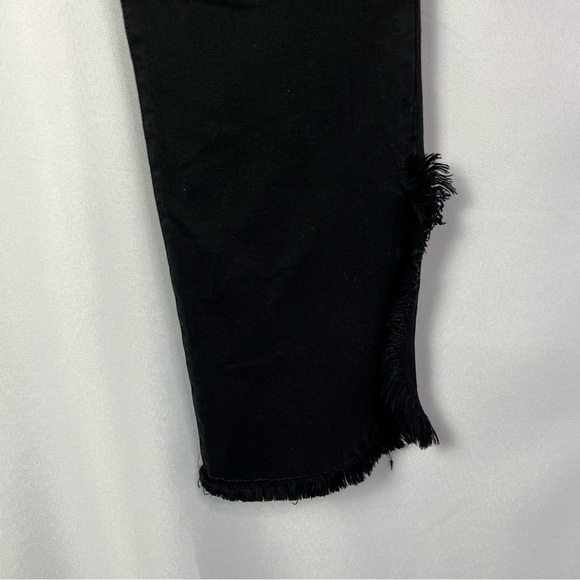 J Brand Ruby High Rise Crop Fateful Black Jeans 27 - Picture 5 of 6